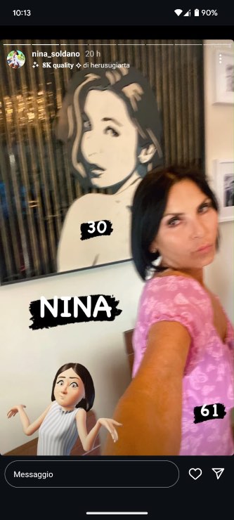 Nina Soldano com'era